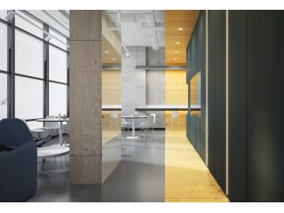 Дизайн-проект интерьеров полигона Союза «Молодые профессионалы (Ворлдскиллс Россия) WorldSkillsRussia в Екатеринбурге