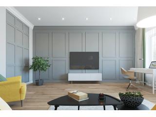 Дизайн-проект интерьера квартиры green ЖК Тихвин 