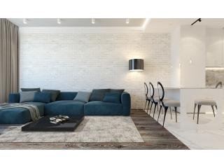 Дизайн-проект интерьера квартиры белая ЖК Тихвин