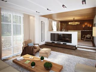 Дизайн-проект интерьера жилого дома п. Палникс