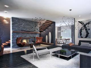 Дизайн-проект интерьера жилого дома  п. Палникс