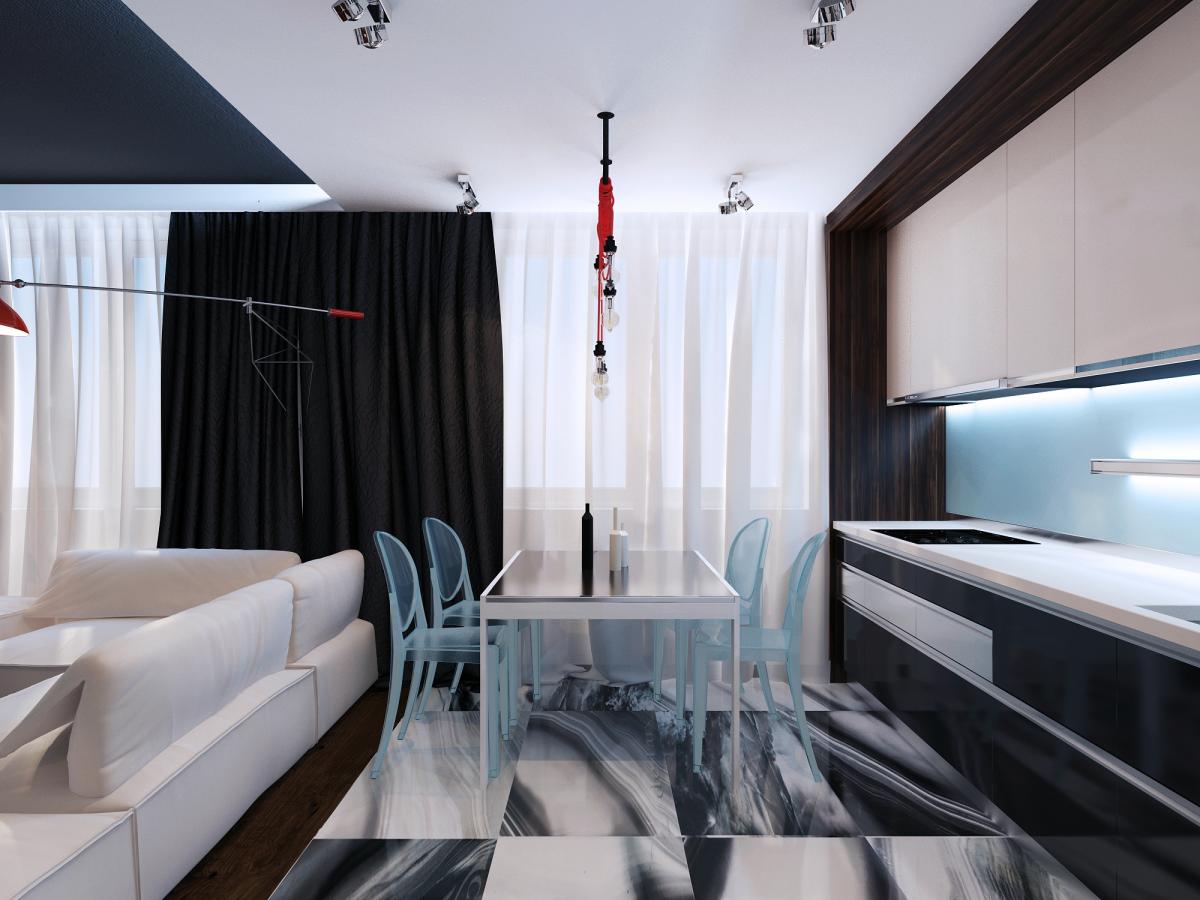 Дизайн-проект интерьера квартиры  ЖК Антарес 6