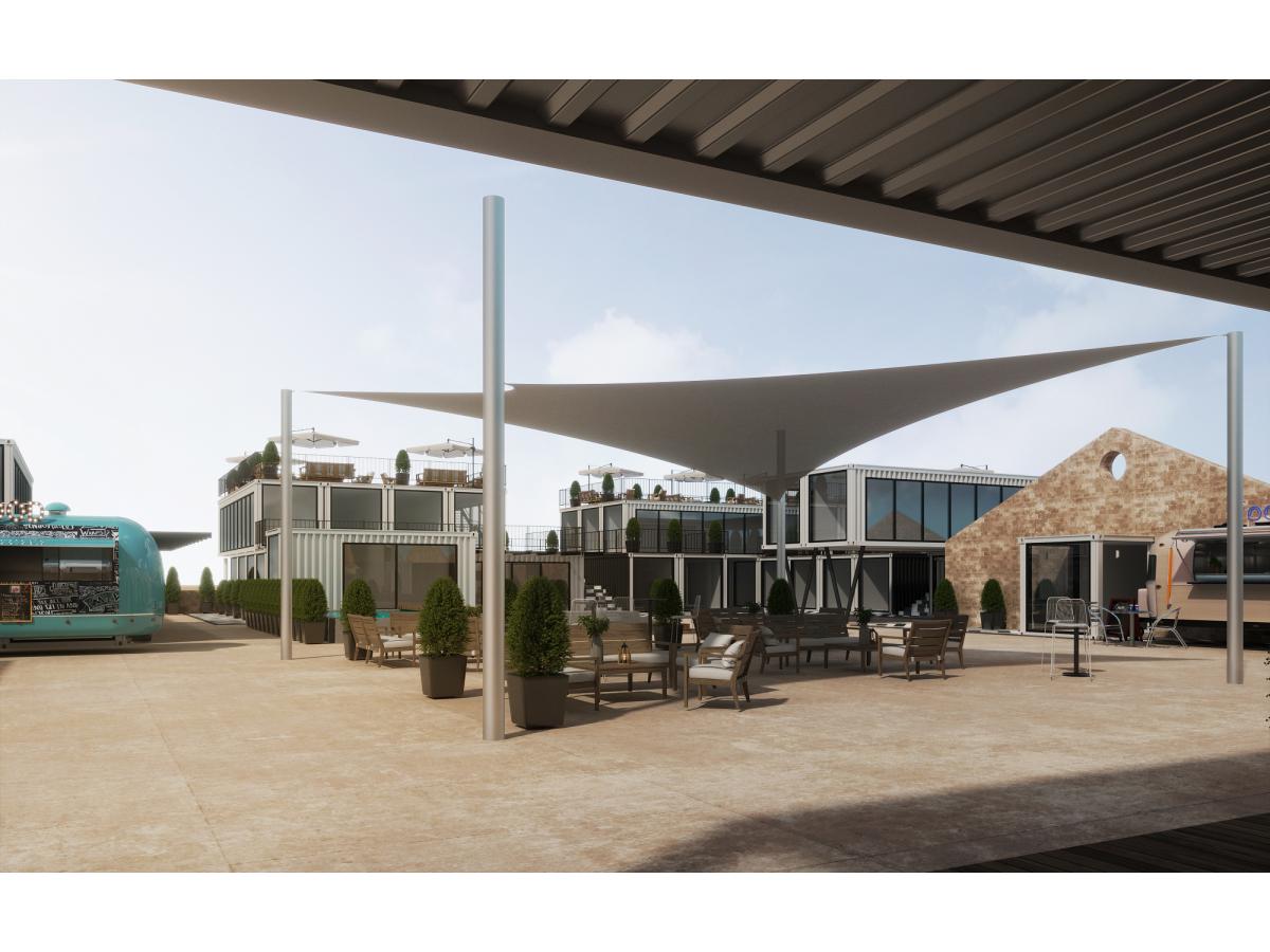Проект развития территории ВИНЗАВОДА SODAP Кипр Лимассол. Контейнерный парк. SODAP Winery Factory In Cyprus Limassol 10