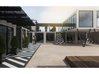 Проект развития территории ВИНЗАВОДА SODAP Кипр Лимассол. Контейнерный парк. SODAP Winery Factory In Cyprus Limassol