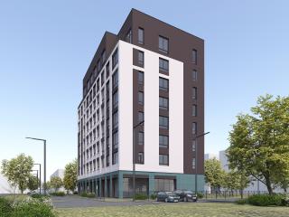 Жилой 8 этажный дом со встроенными помещениями. г. Березовский, ул Героев Труда